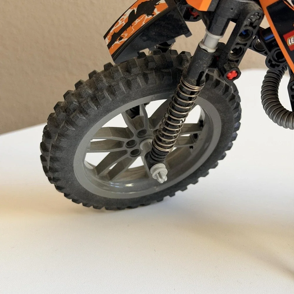 LEGO Technic 42007 Moto Cross Bike 2013 Retired RARE Complete Set No Box
